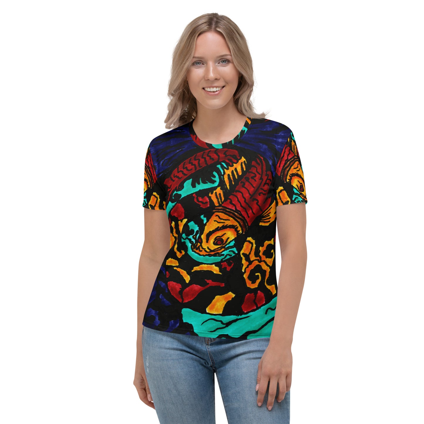 Koi Spiral Women's T-shirt