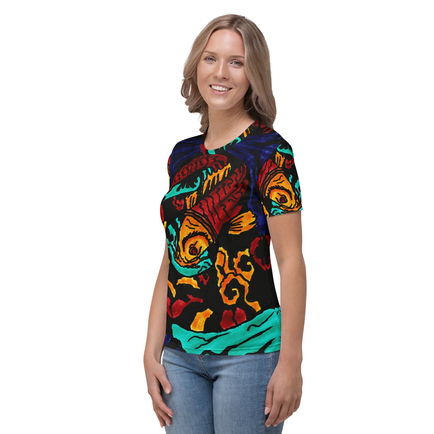 Koi Spiral Women's T-shirt