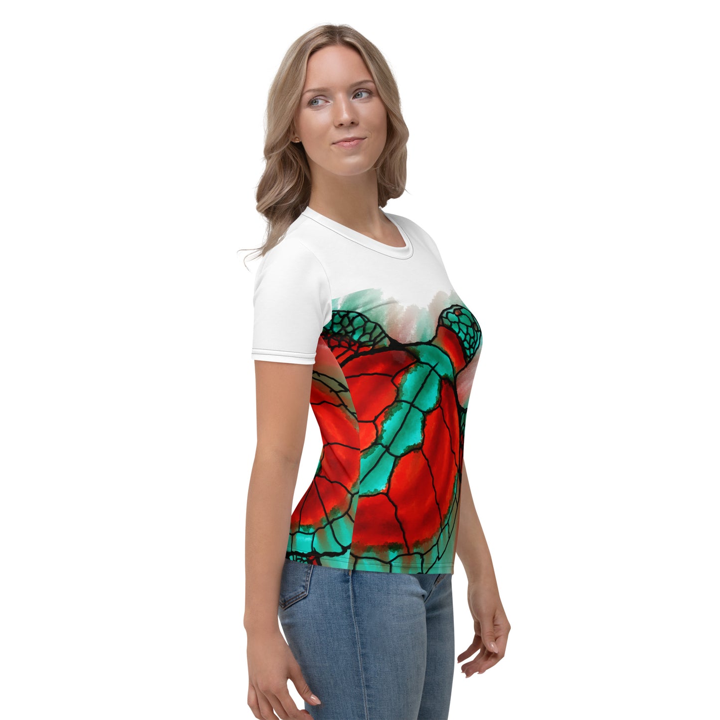 Melt Sea Turtle Women's T-shirt