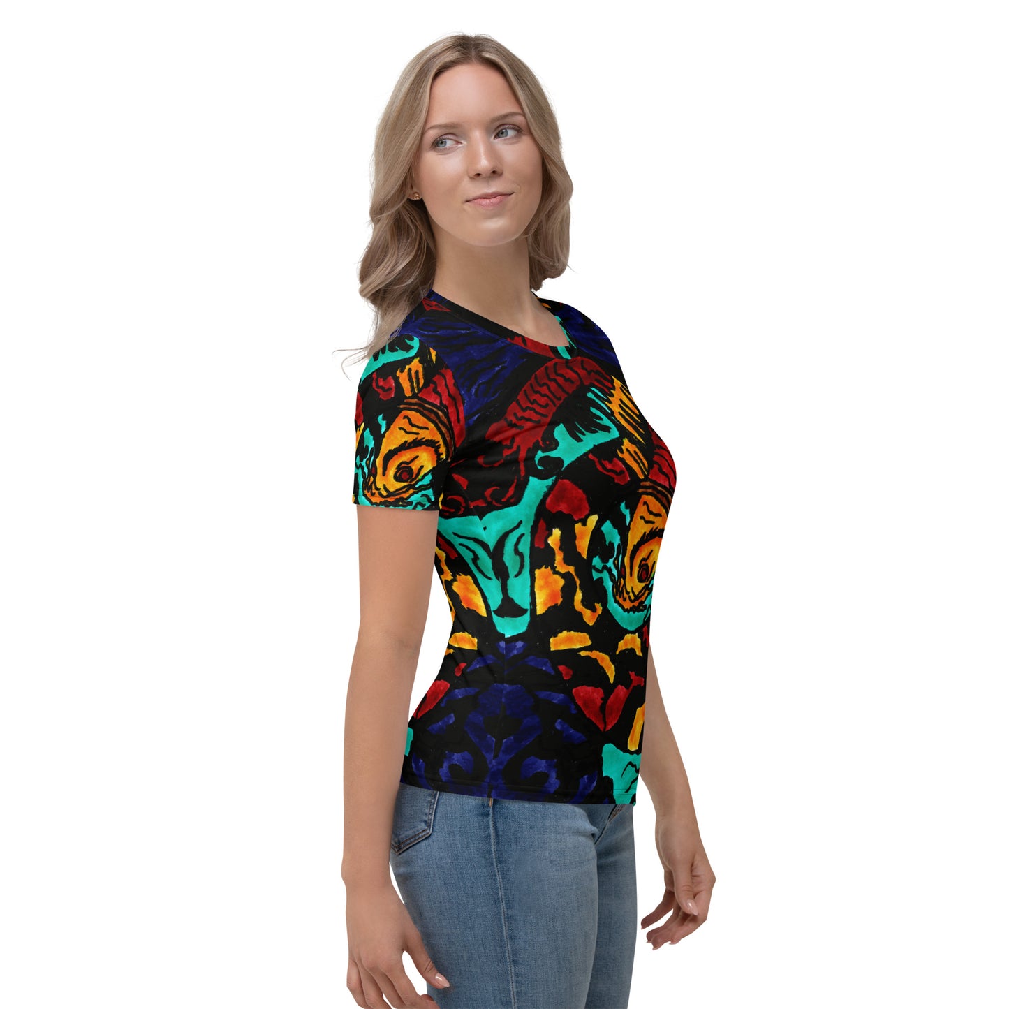 Koi Spiral Women's T-shirt