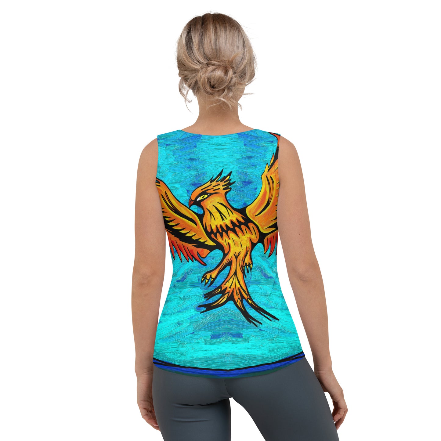 Surfing Tiki Women's Tank Top