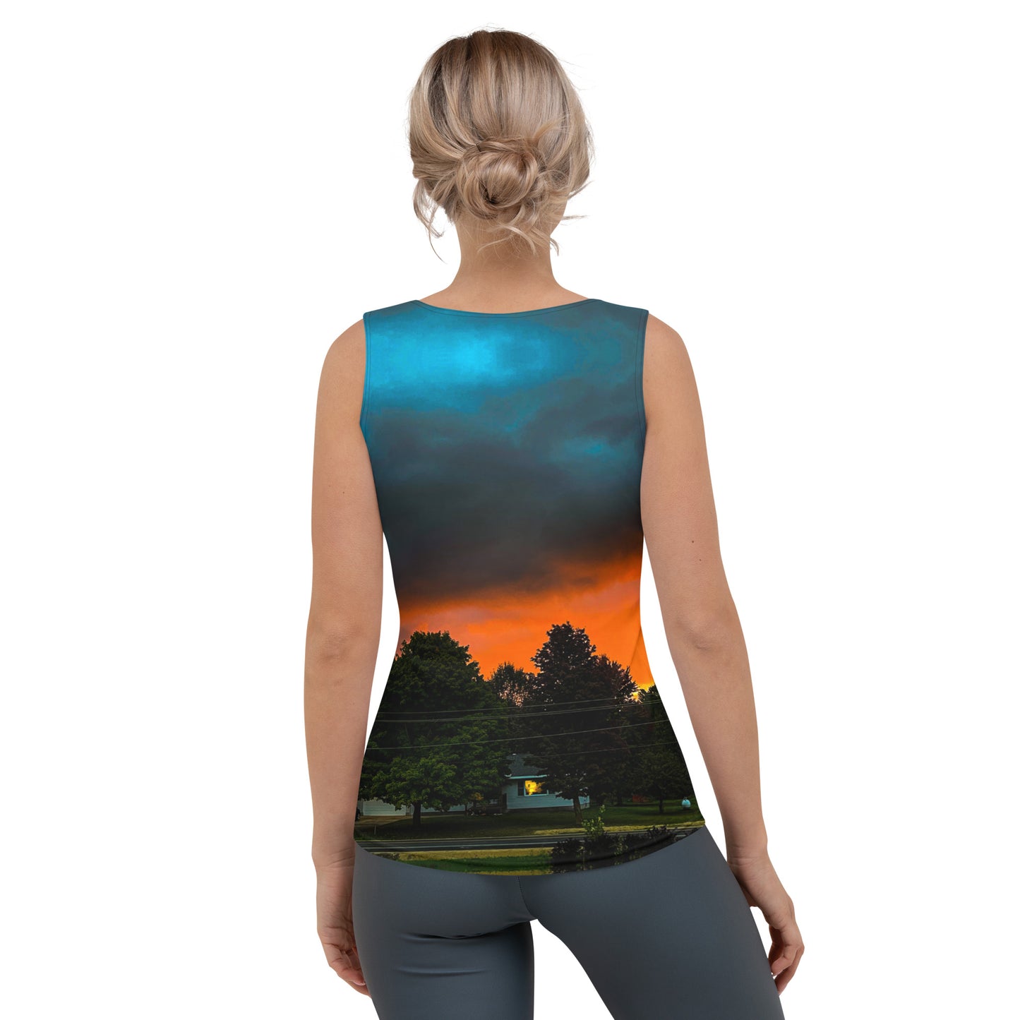 Blue Sunset Women's Tank Top