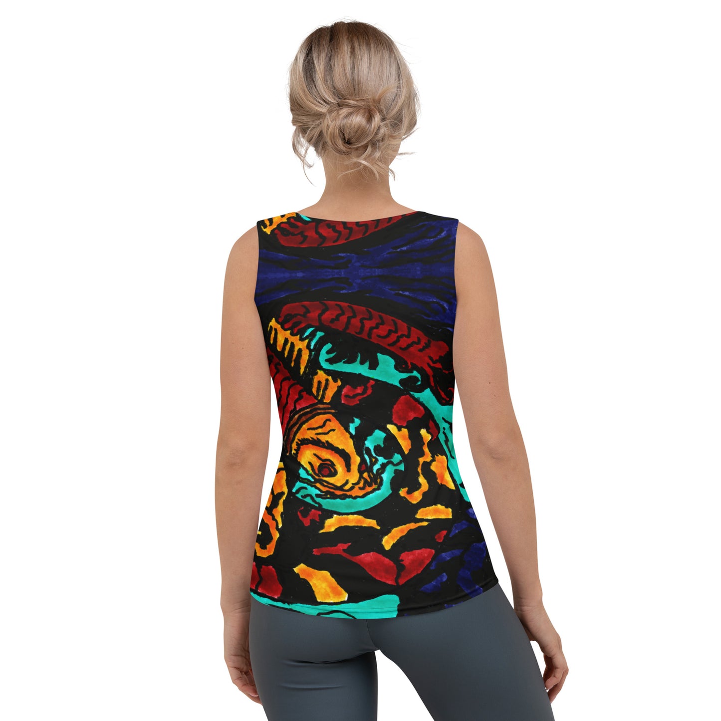 Koi Spiral Women's Tank Top