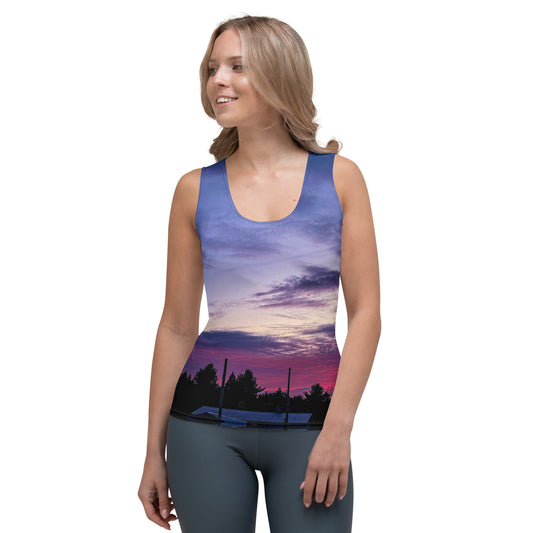 Purple Skylight Women's Tank Top