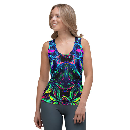 Psyca Weed Women's Tank Top