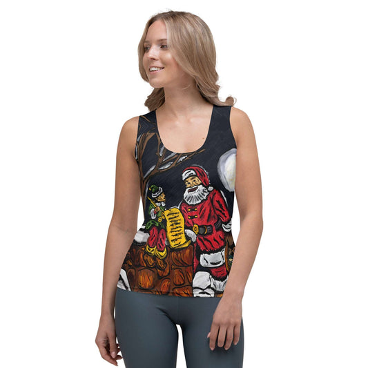 A Night With Santa Women's Tank Top