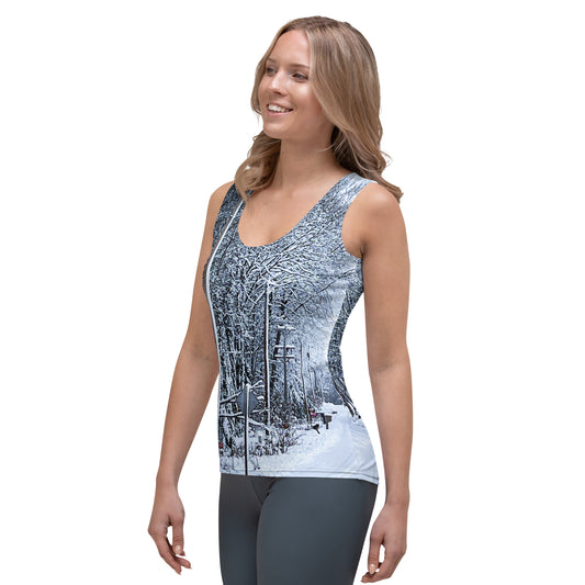 Path Of Snow Women's Tank Top