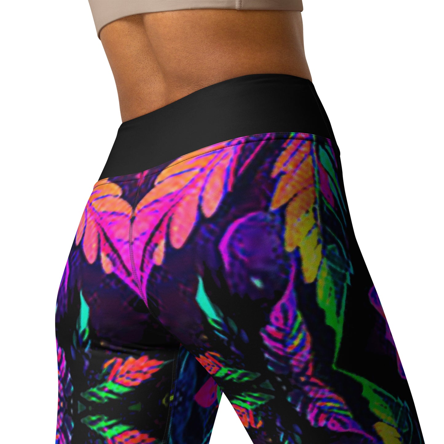 Psyca Weed Yoga Leggings