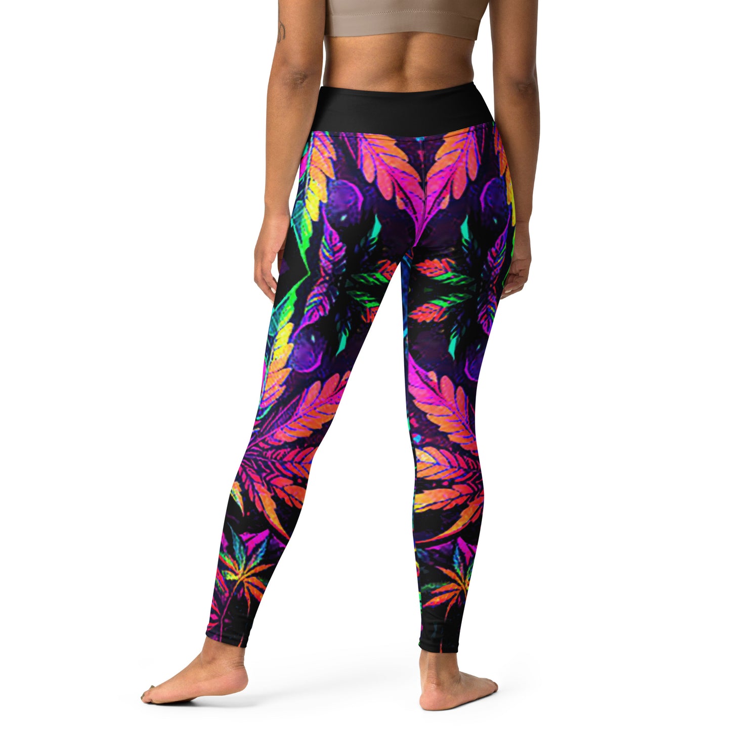 Psyca Weed Yoga Leggings