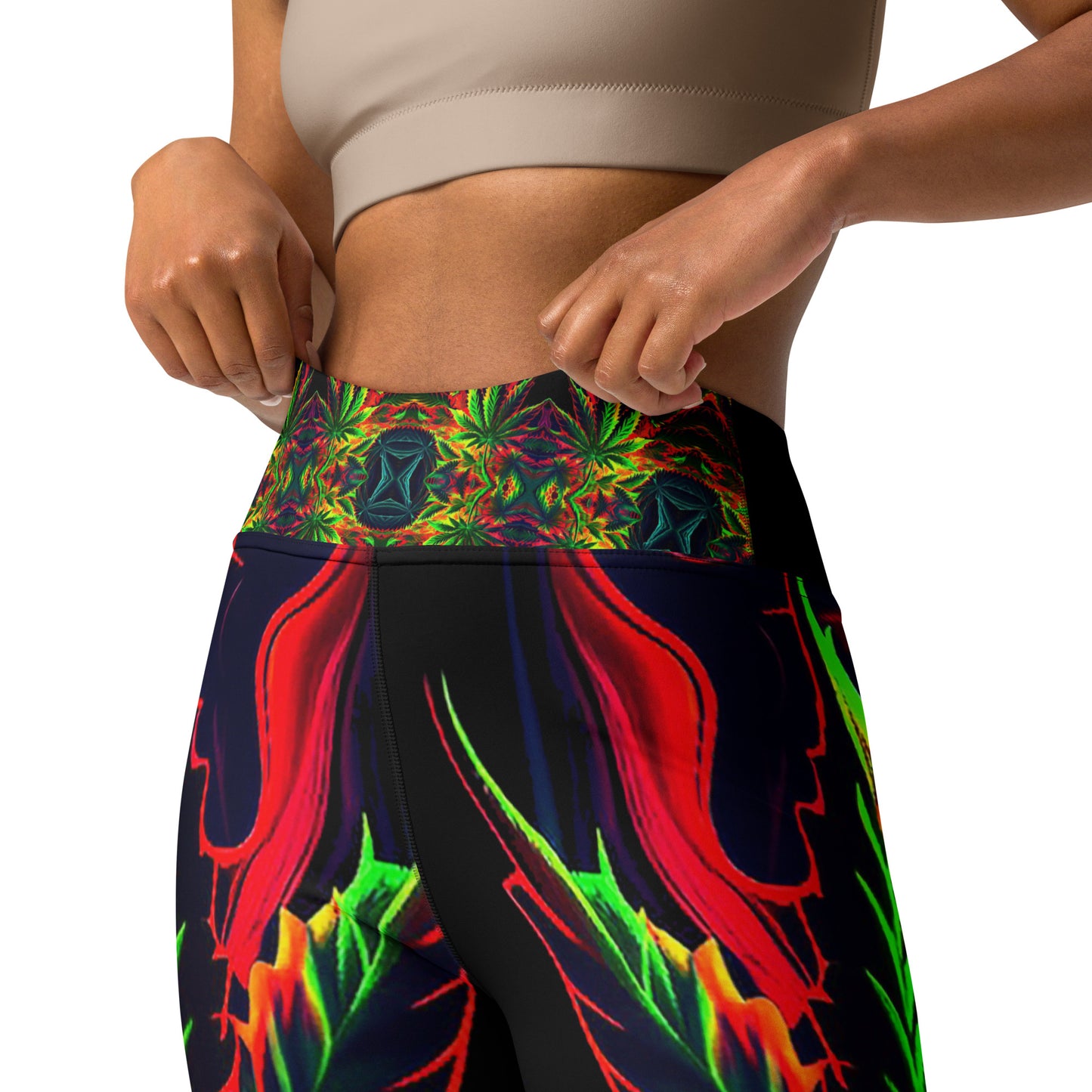 Strike Sativa Yoga Leggings