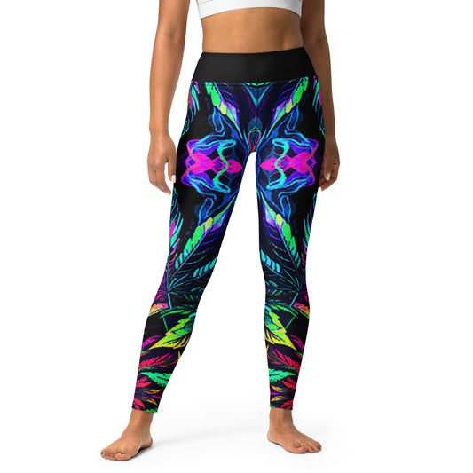 Psyca Weed Yoga Leggings