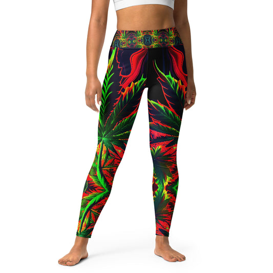 Strike Sativa Yoga Leggings