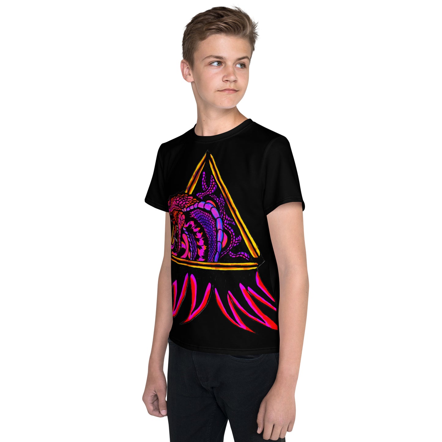 80's Viper Teen's Neck t-shirt