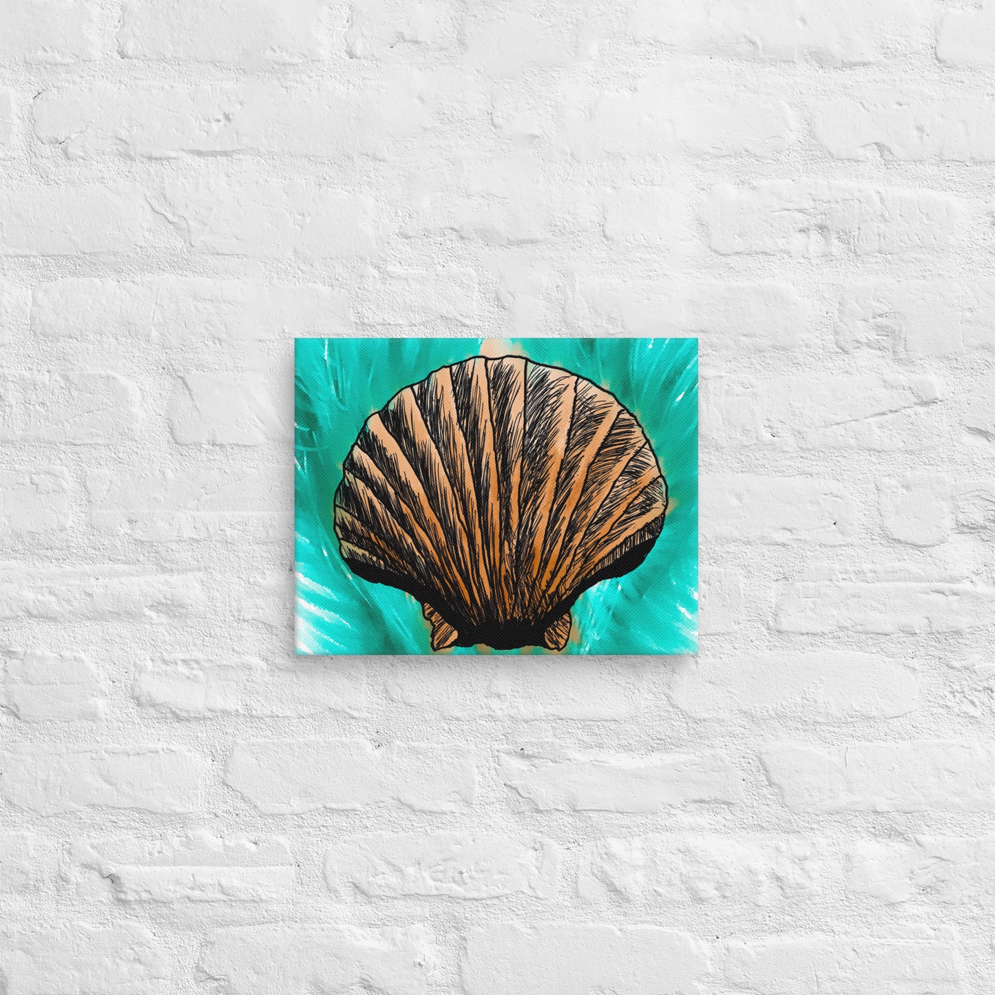 Melt Seashell Canvas