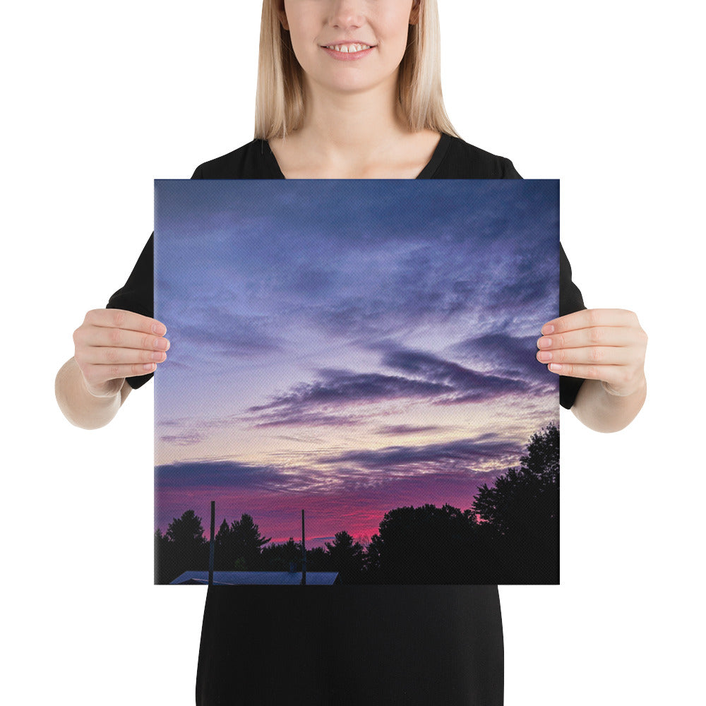 Purple Skylight Canvas