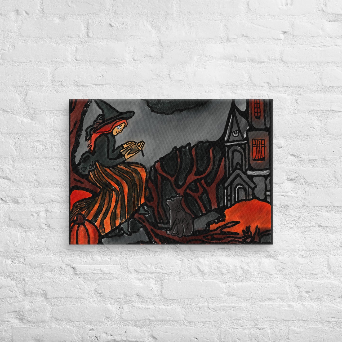 The Witching Hour Canvas