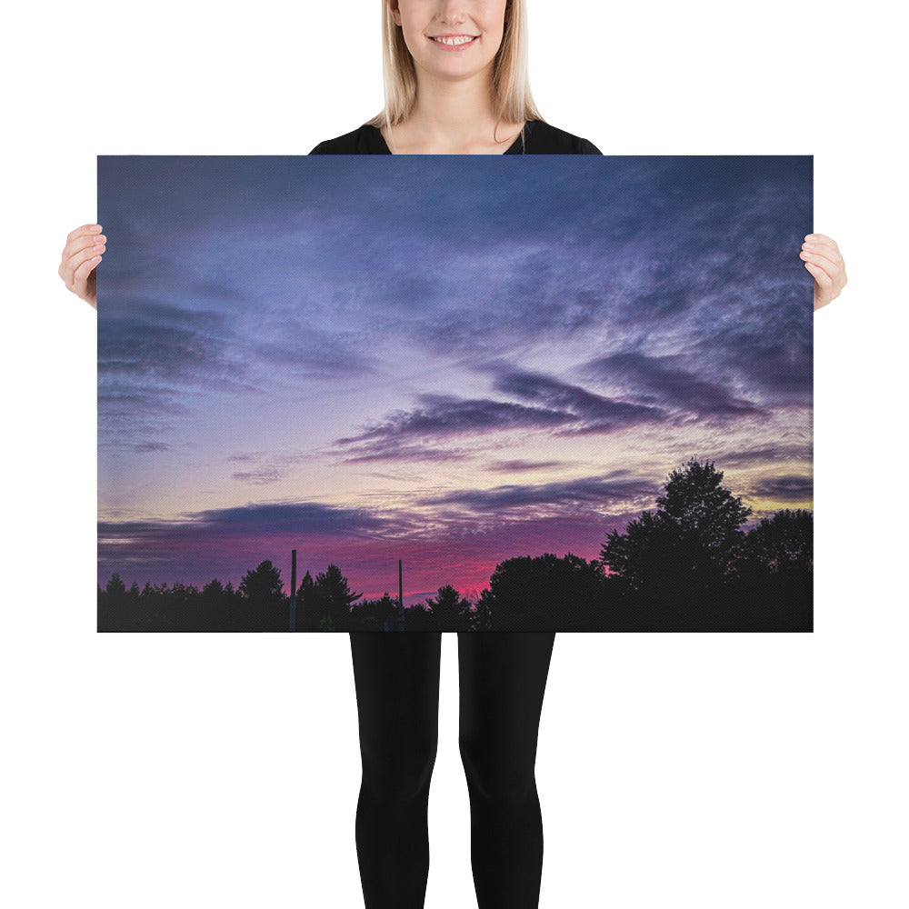 Purple Skylight Canvas