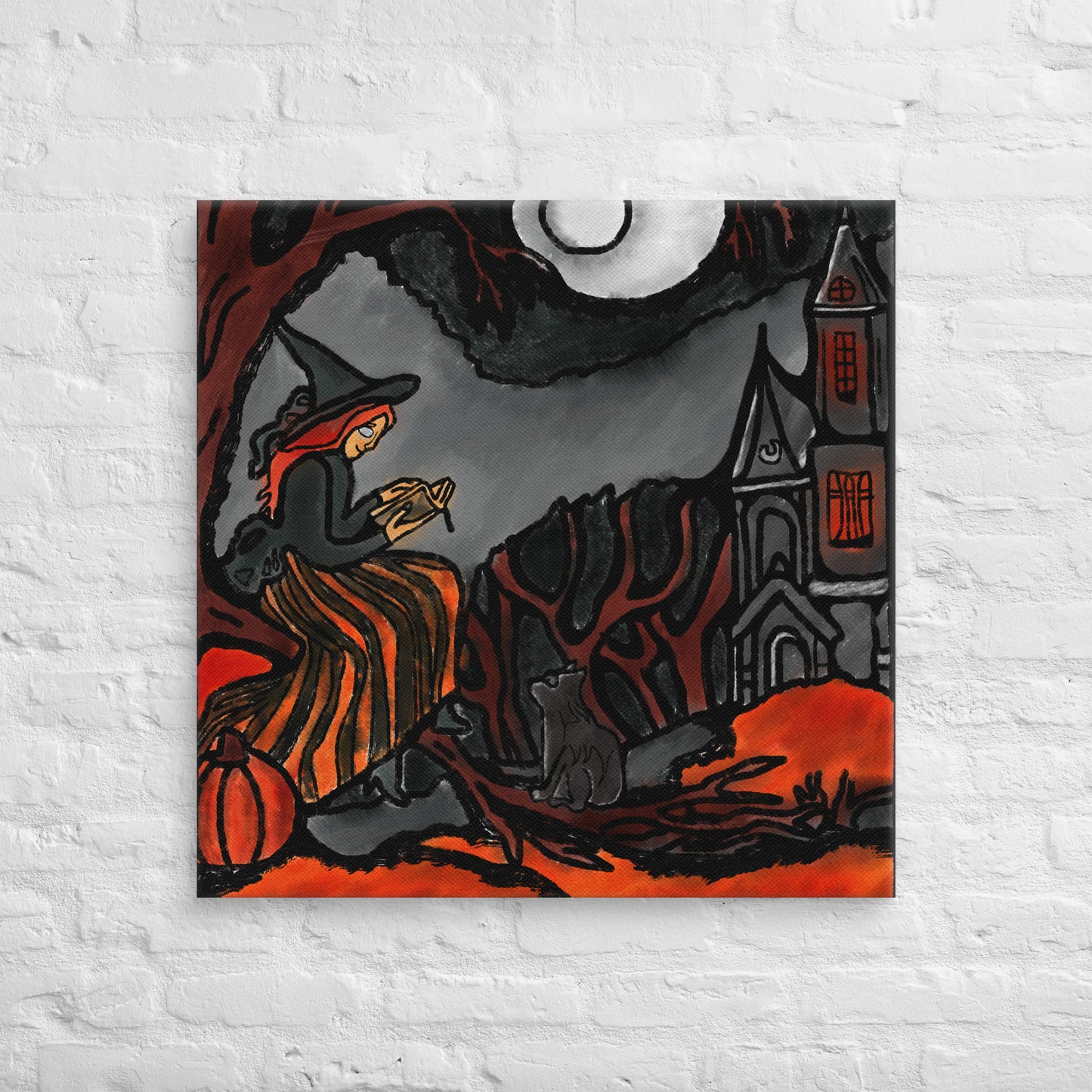 The Witching Hour Canvas