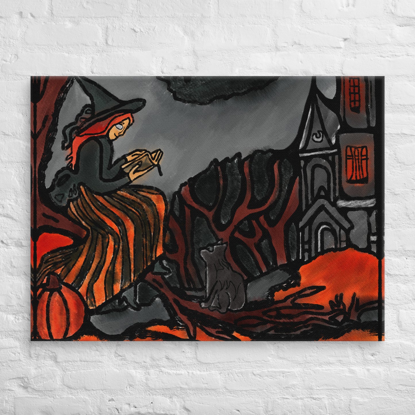 The Witching Hour Canvas