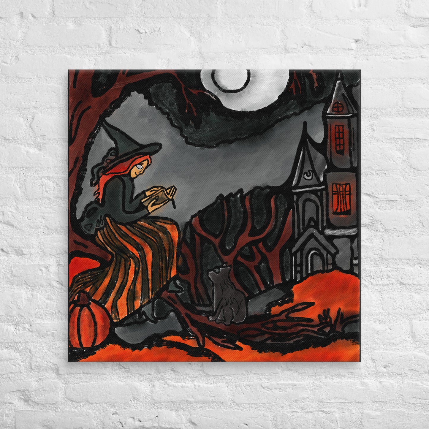 The Witching Hour Canvas