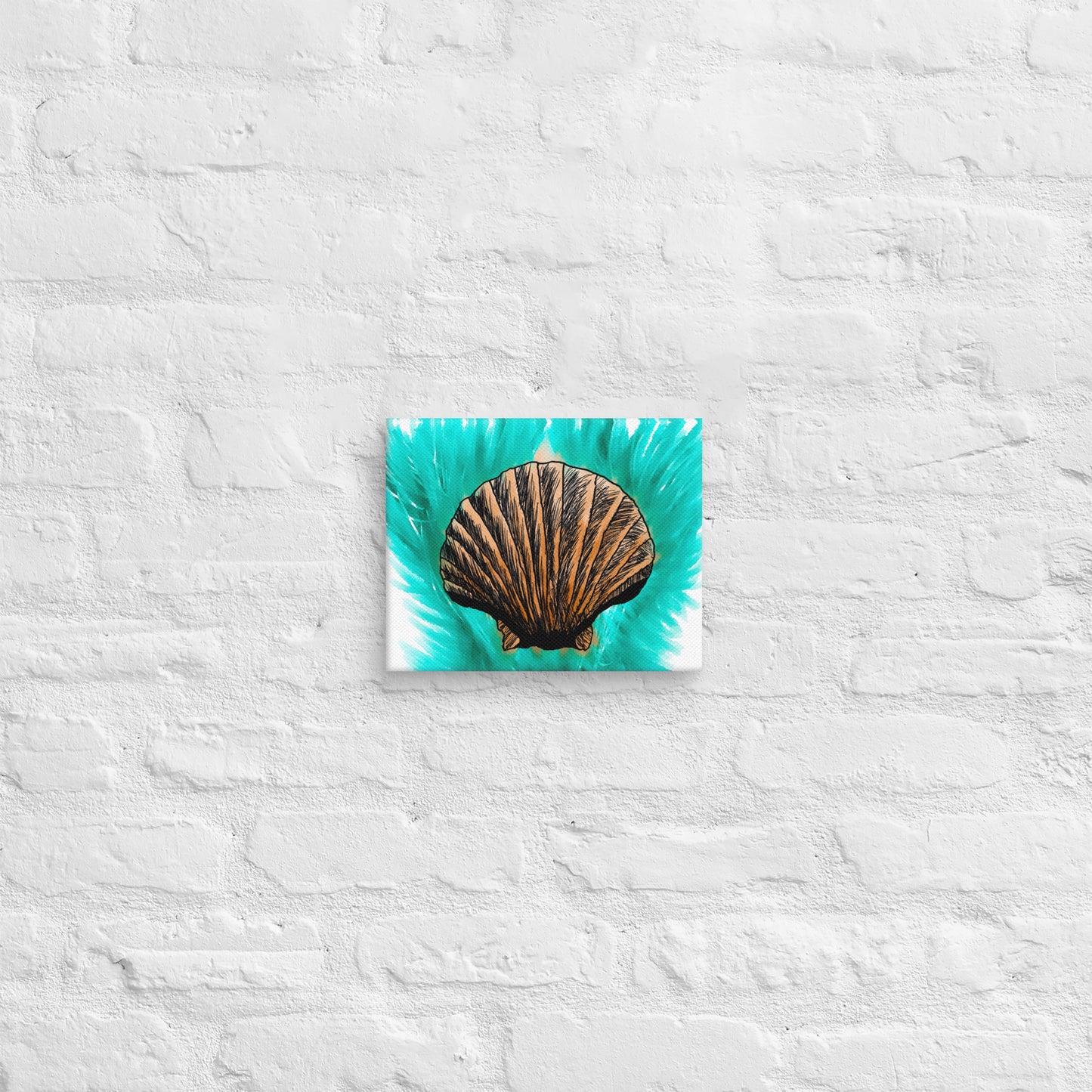 Melt Seashell Canvas