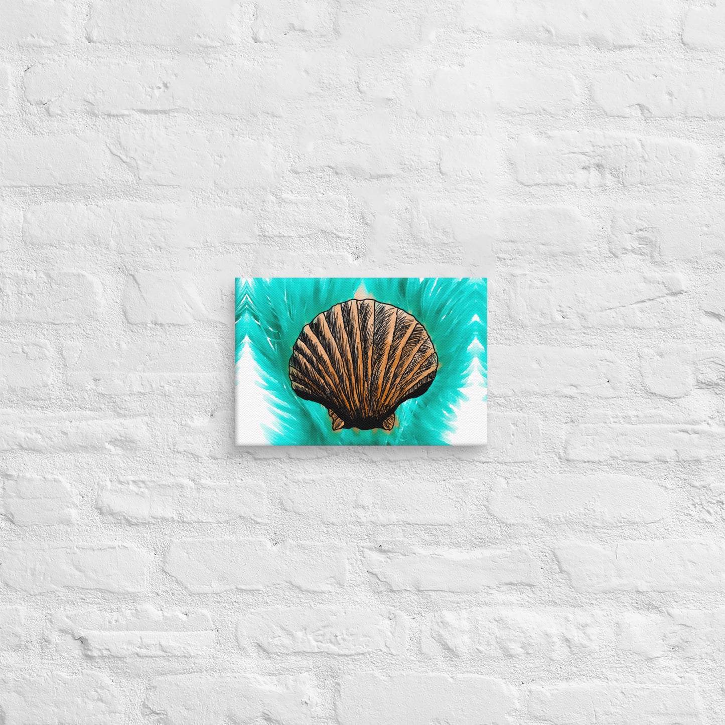 Melt Seashell Canvas