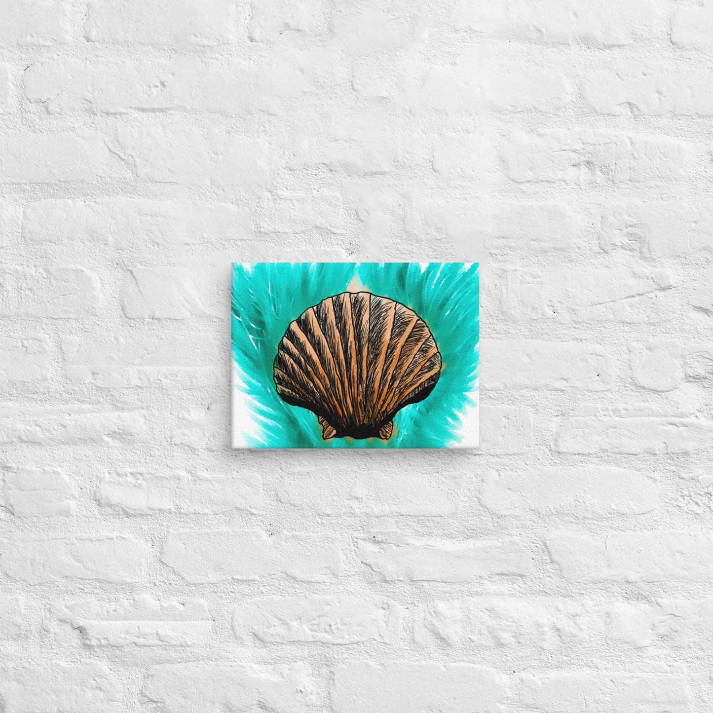 Melt Seashell Canvas