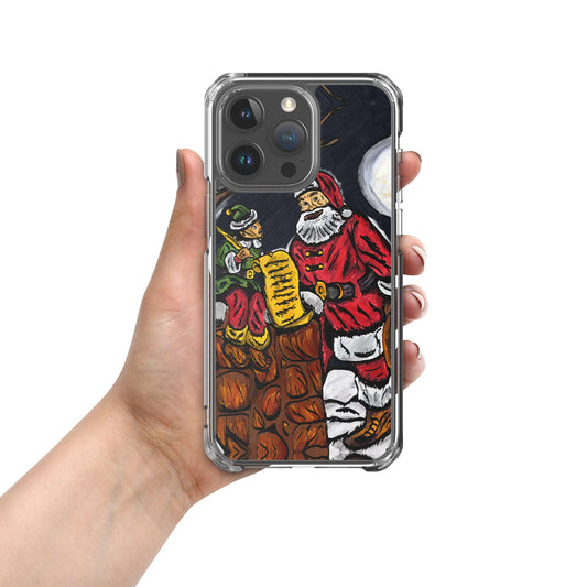 A Night With Santa Clear Case for iPhone®