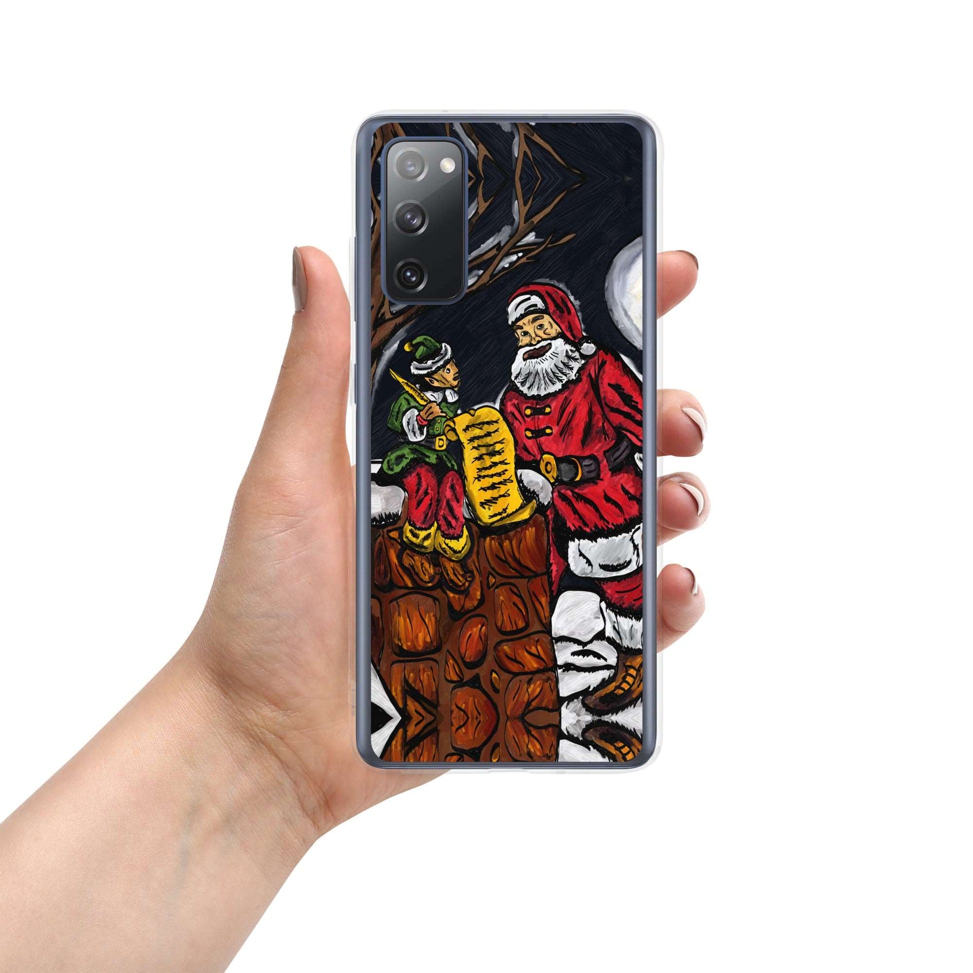 A Night With Santa Clear Case for Samsung®