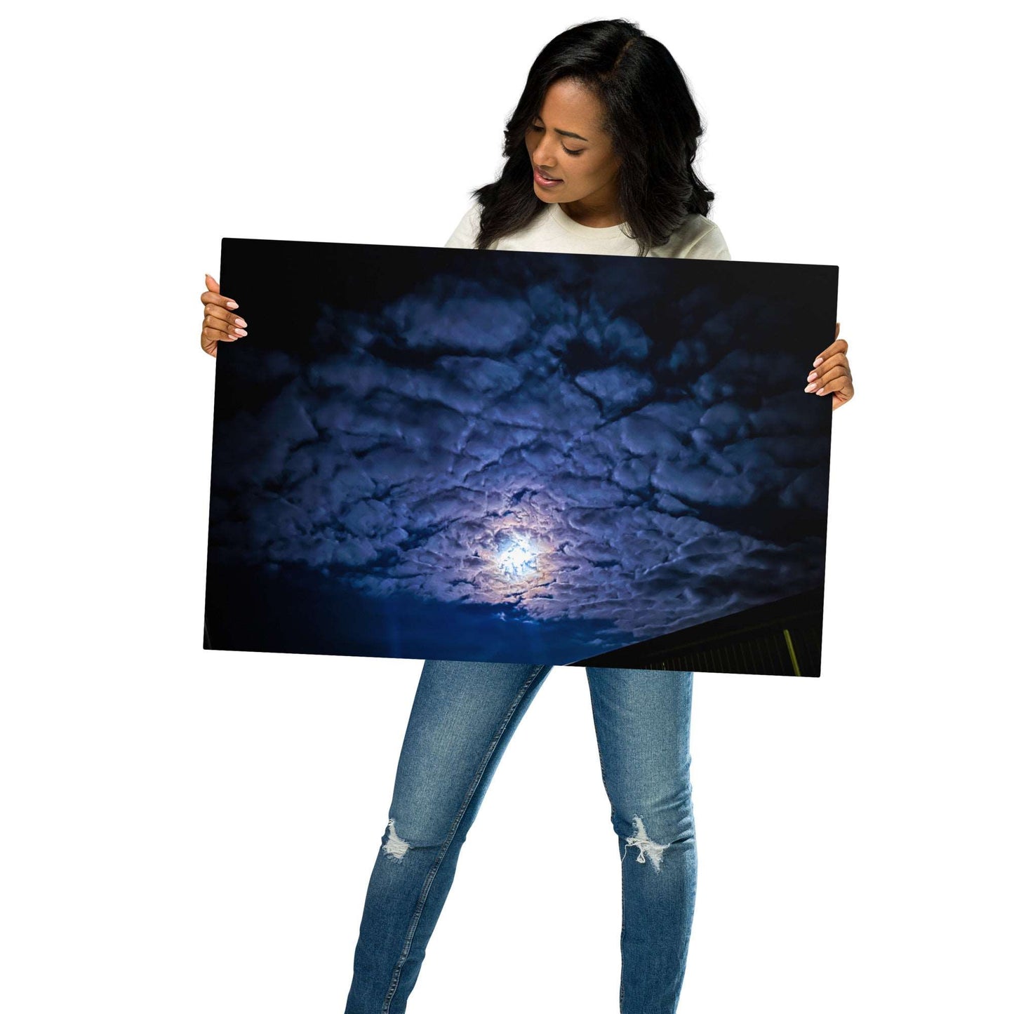 Dark Moon Metal prints