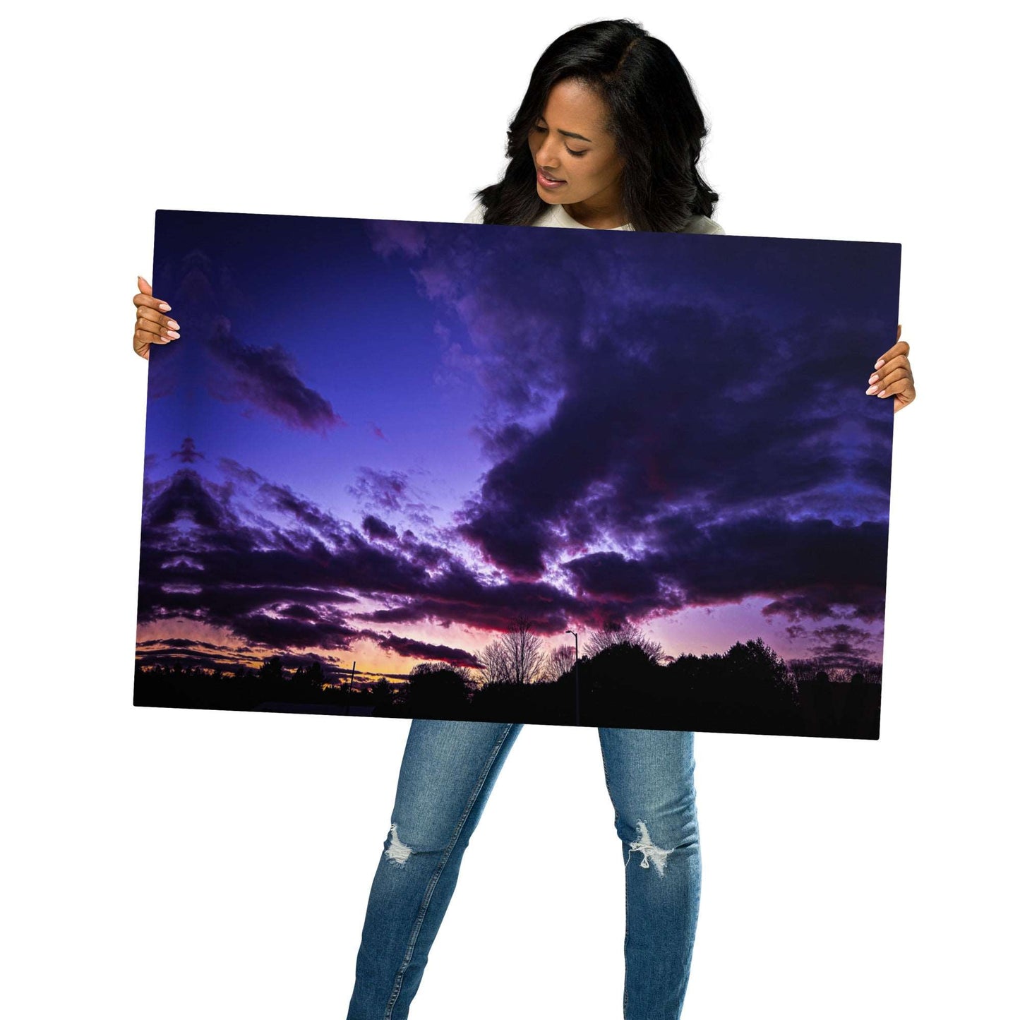 Deep Purple Metal prints