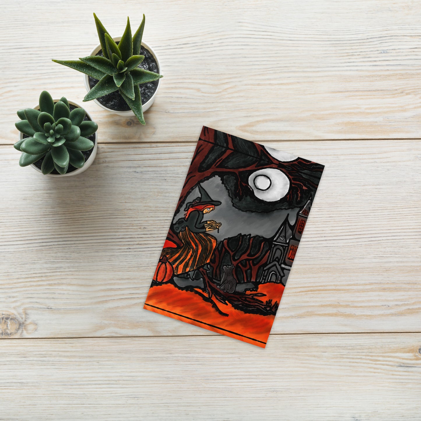 The Witching Hour Greeting card