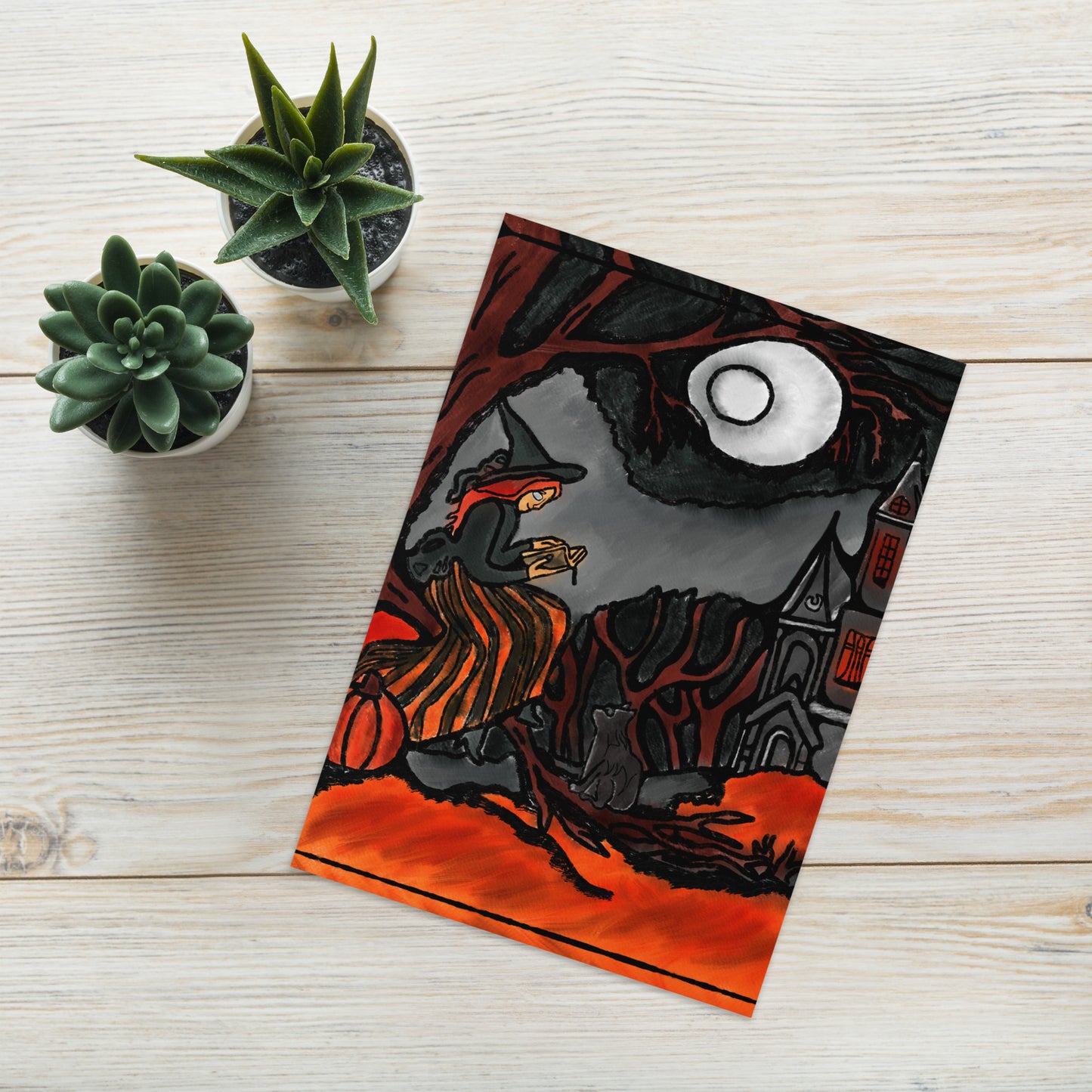 The Witching Hour Greeting card