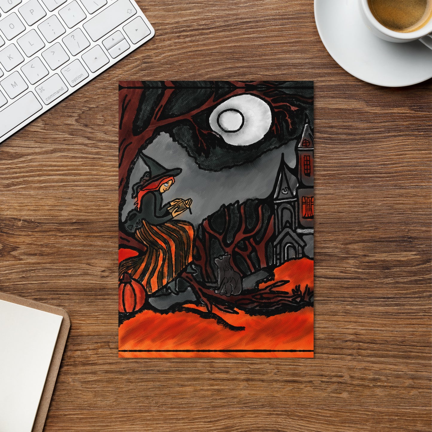 The Witching Hour Greeting card