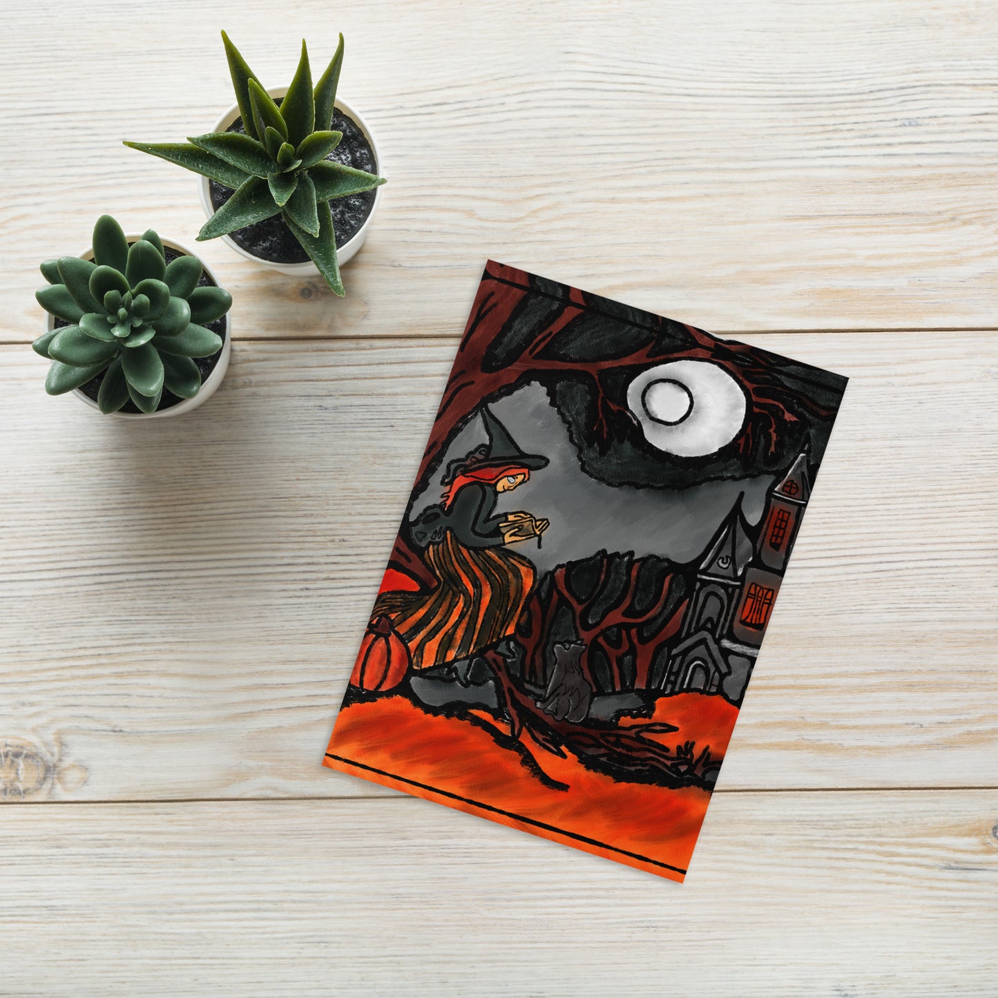 The Witching Hour Greeting card