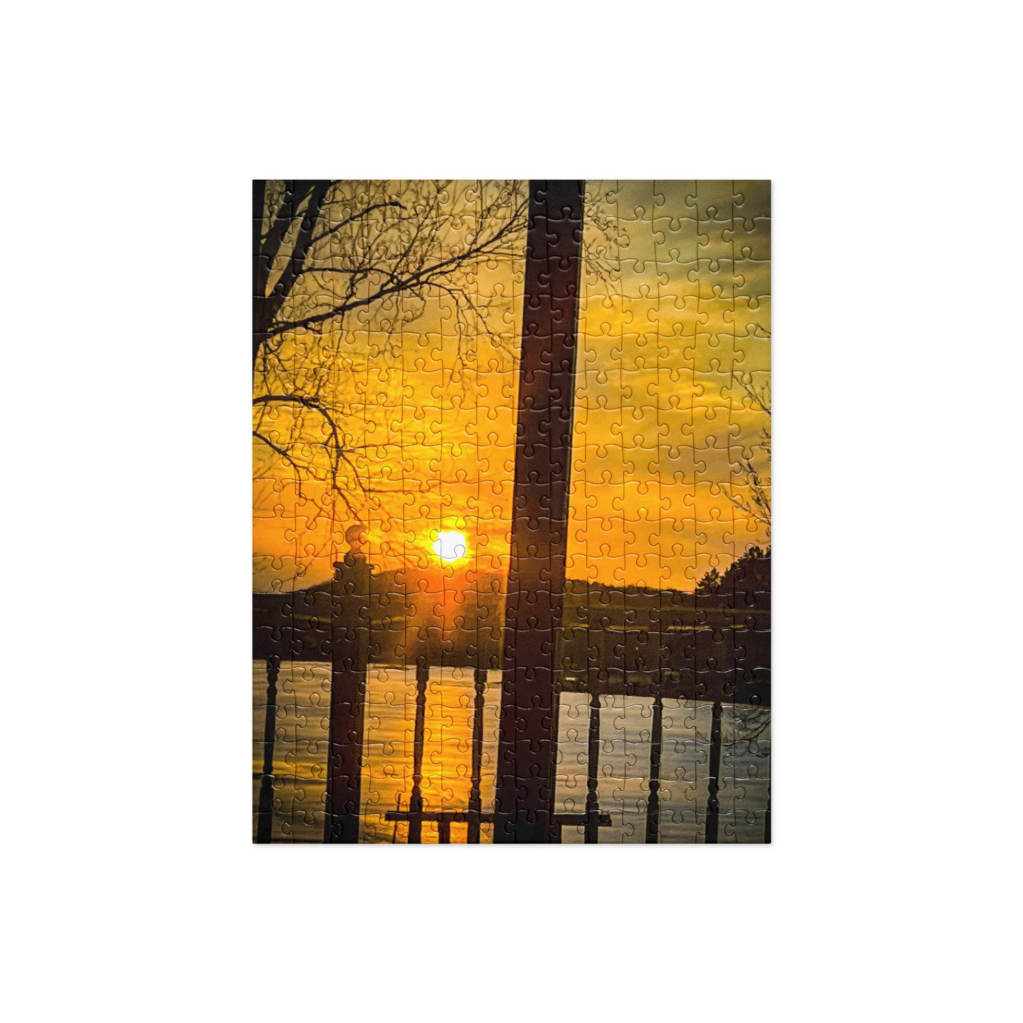 Icey Sunset Jigsaw puzzle