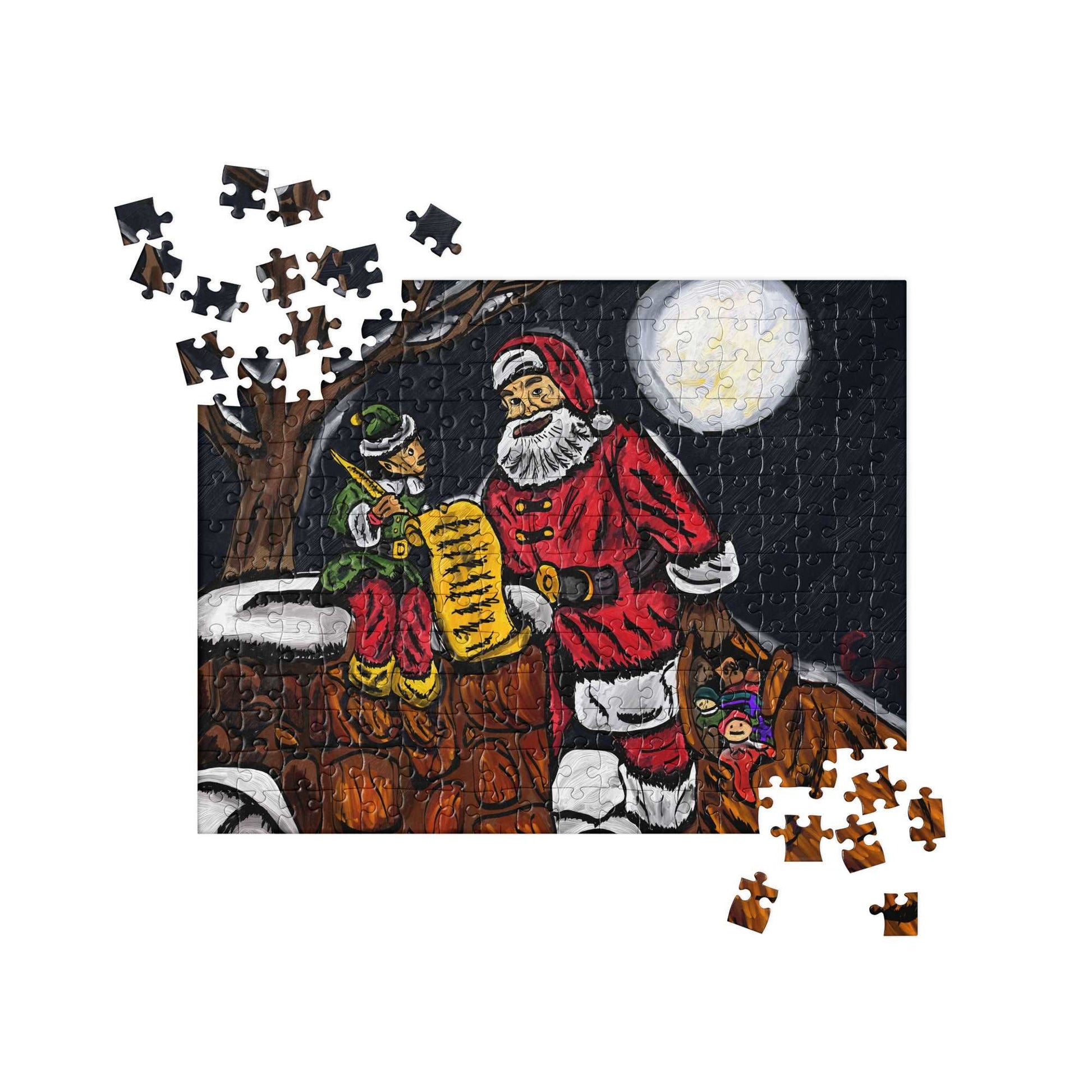 A Night With Santa Jigsaw puzzle