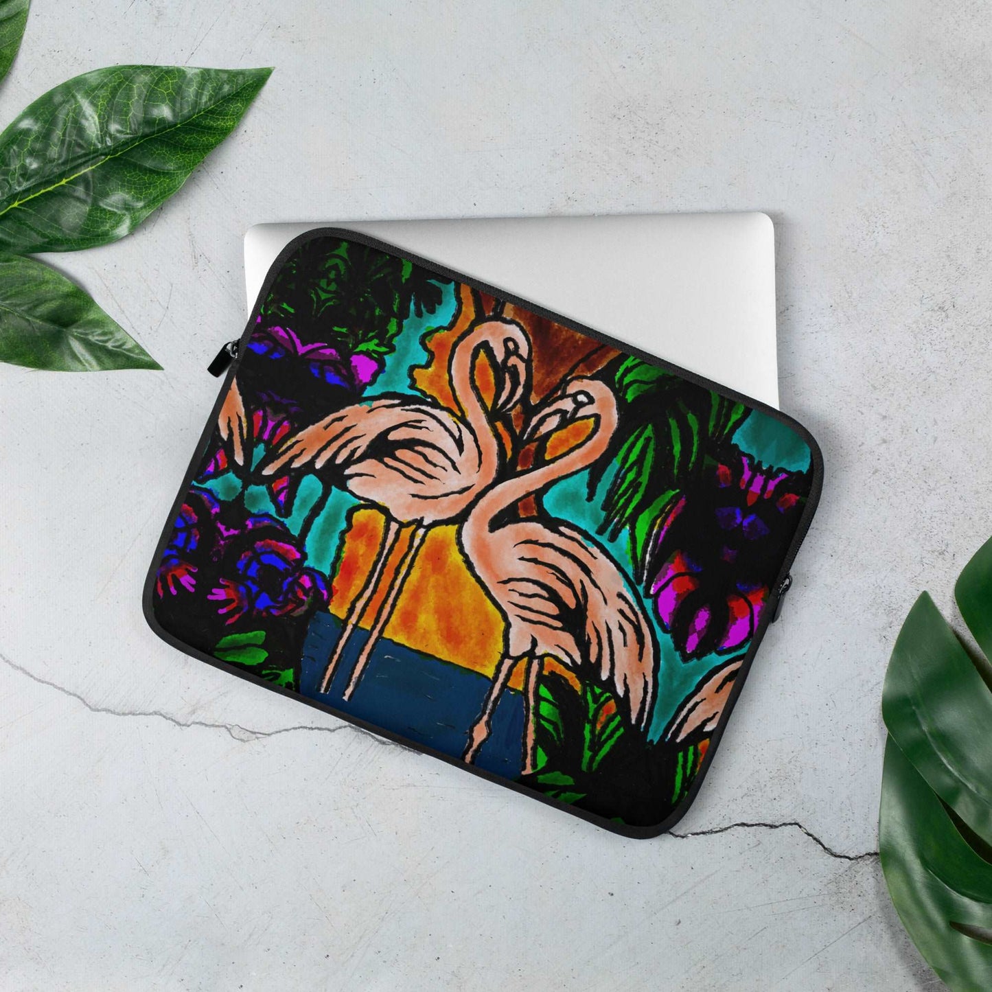 Flamingo Vibe Laptop Sleeve