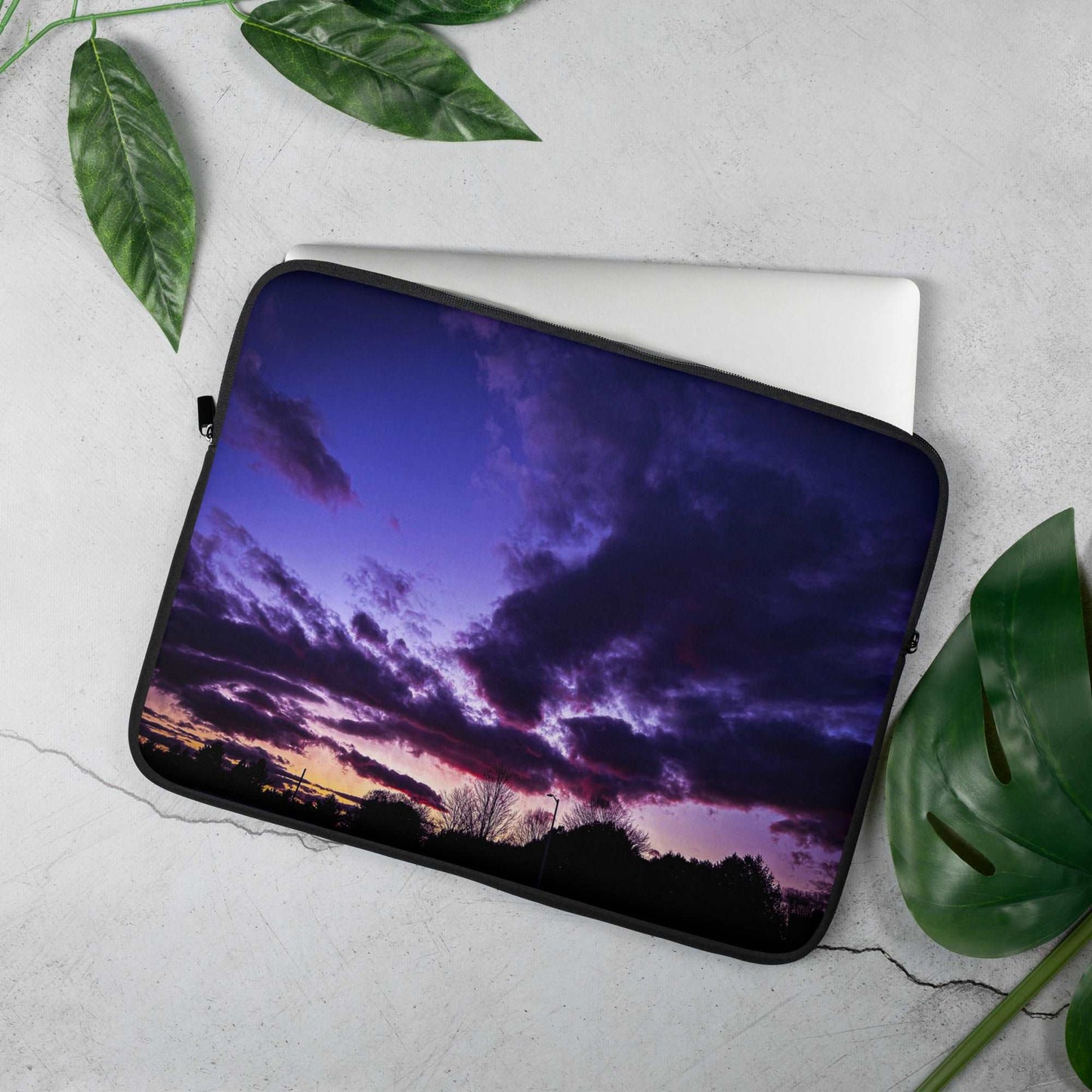 Deep Purple Laptop Sleeve