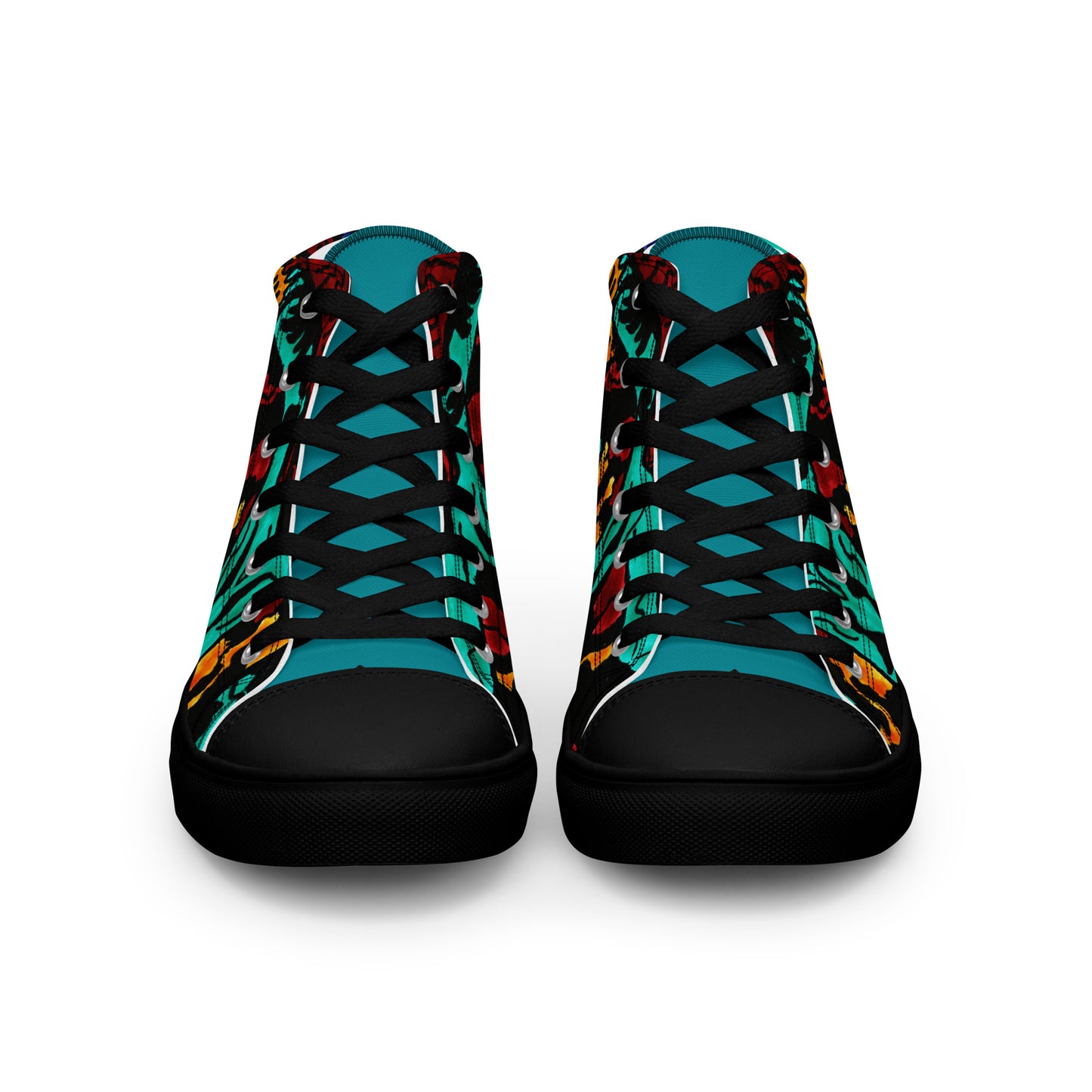 Koi Spiral Men’s high top