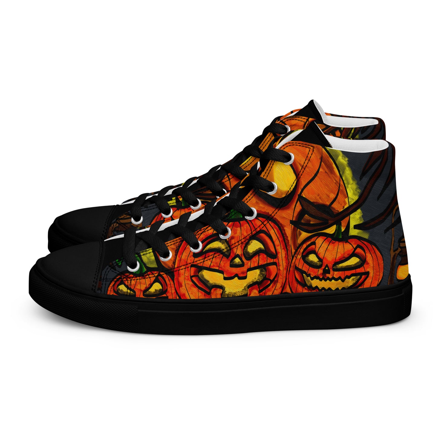 MoonLight Pumpkins Men’s High Tops