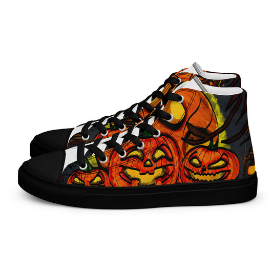 MoonLight Pumpkins Men’s high top