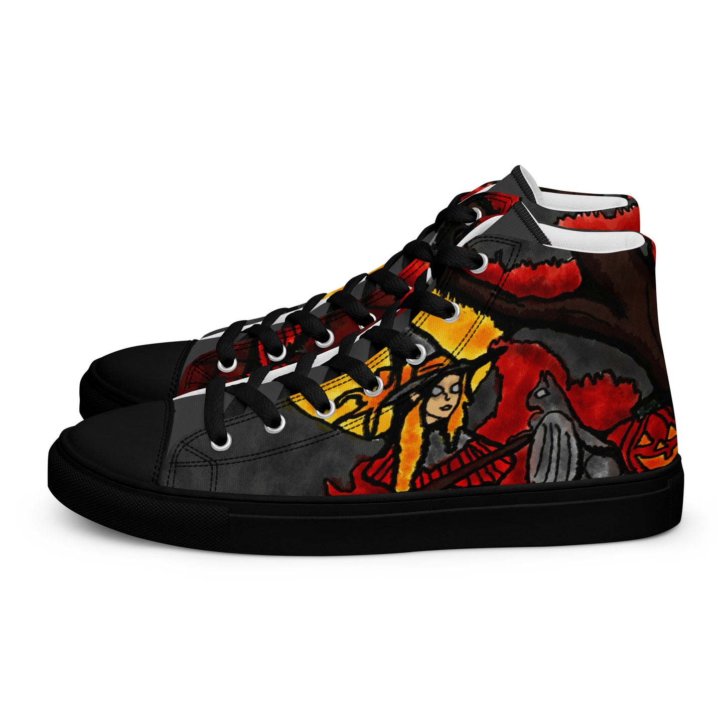 Moonlit Witch's Men’s high top