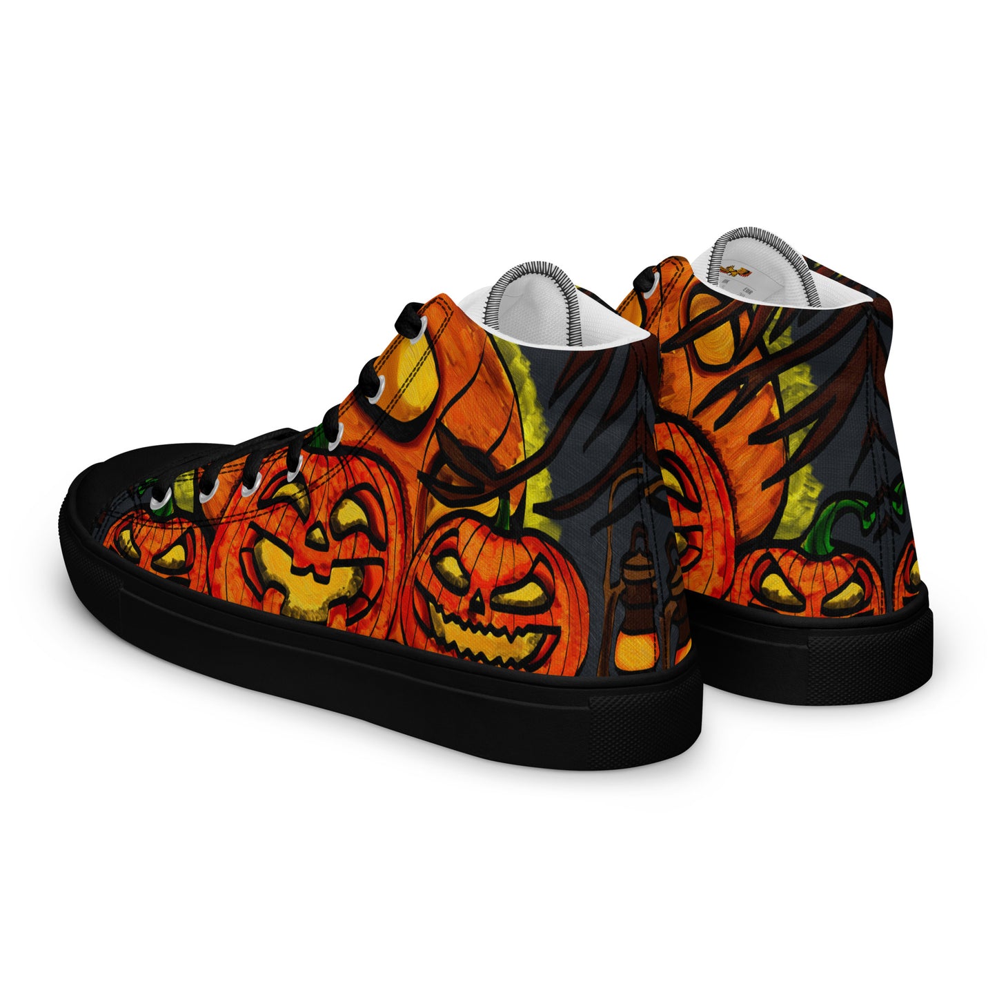 MoonLight Pumpkins Men’s high top