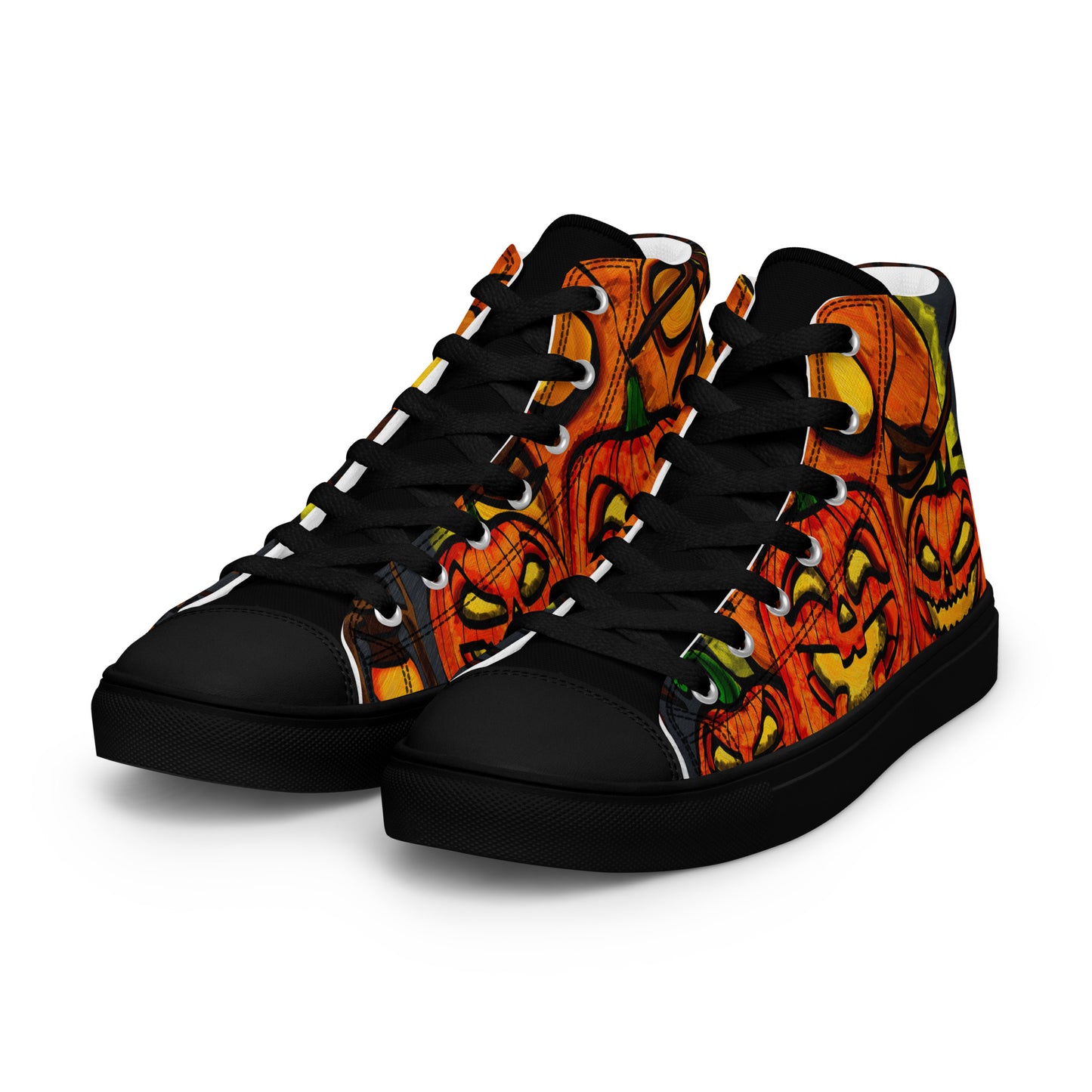 MoonLight Pumpkins Men’s High Tops