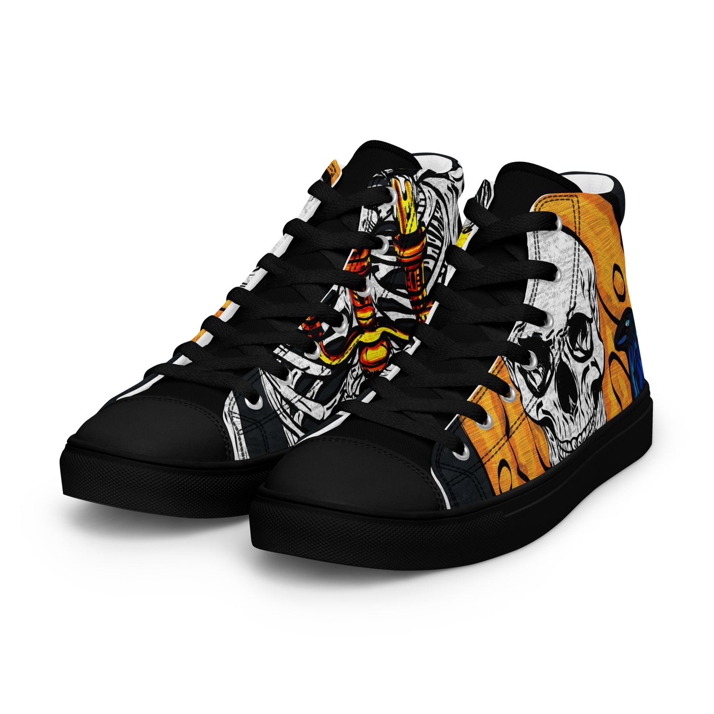 The Haunting Men’s high top canvas shoes