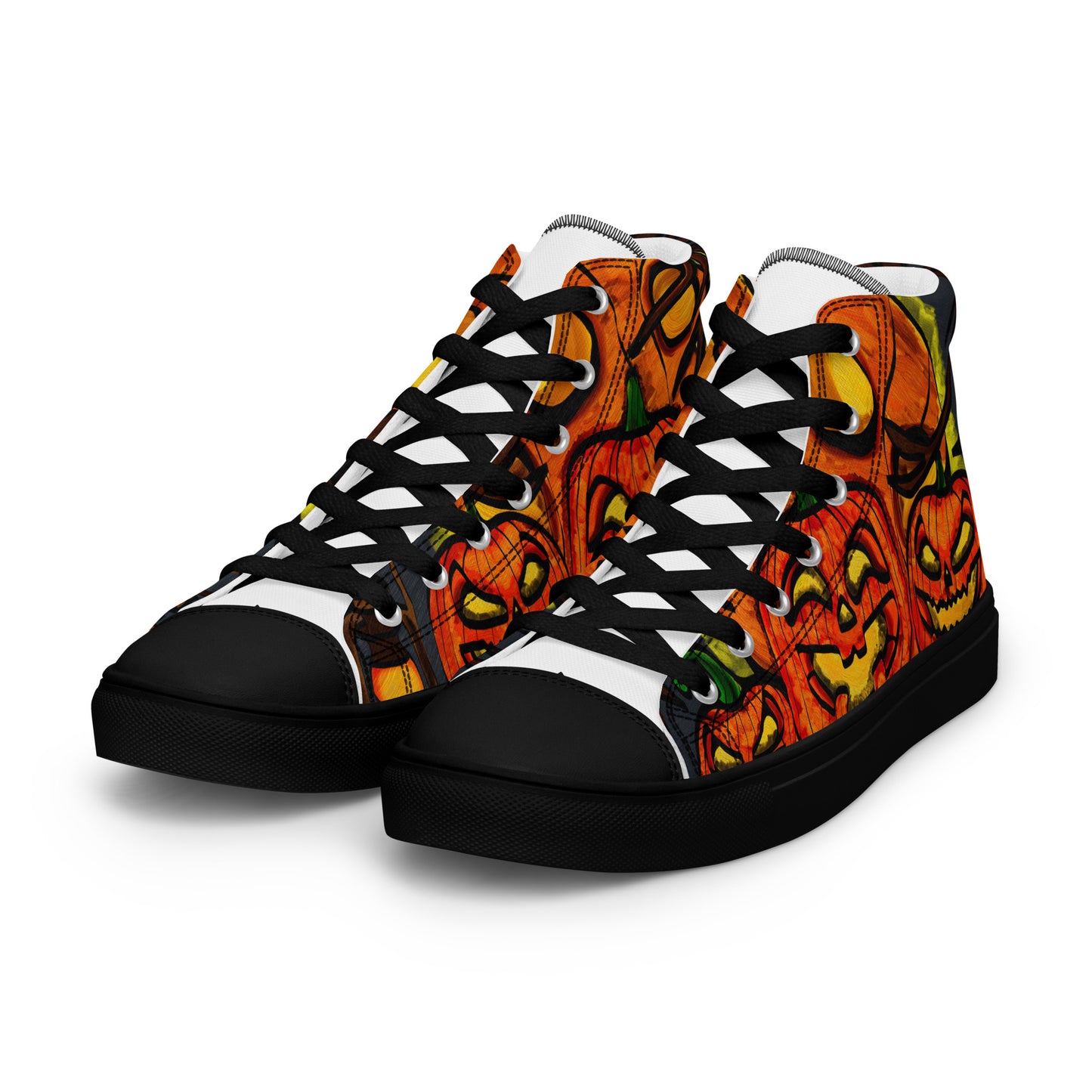 MoonLight Pumpkins Men’s high top