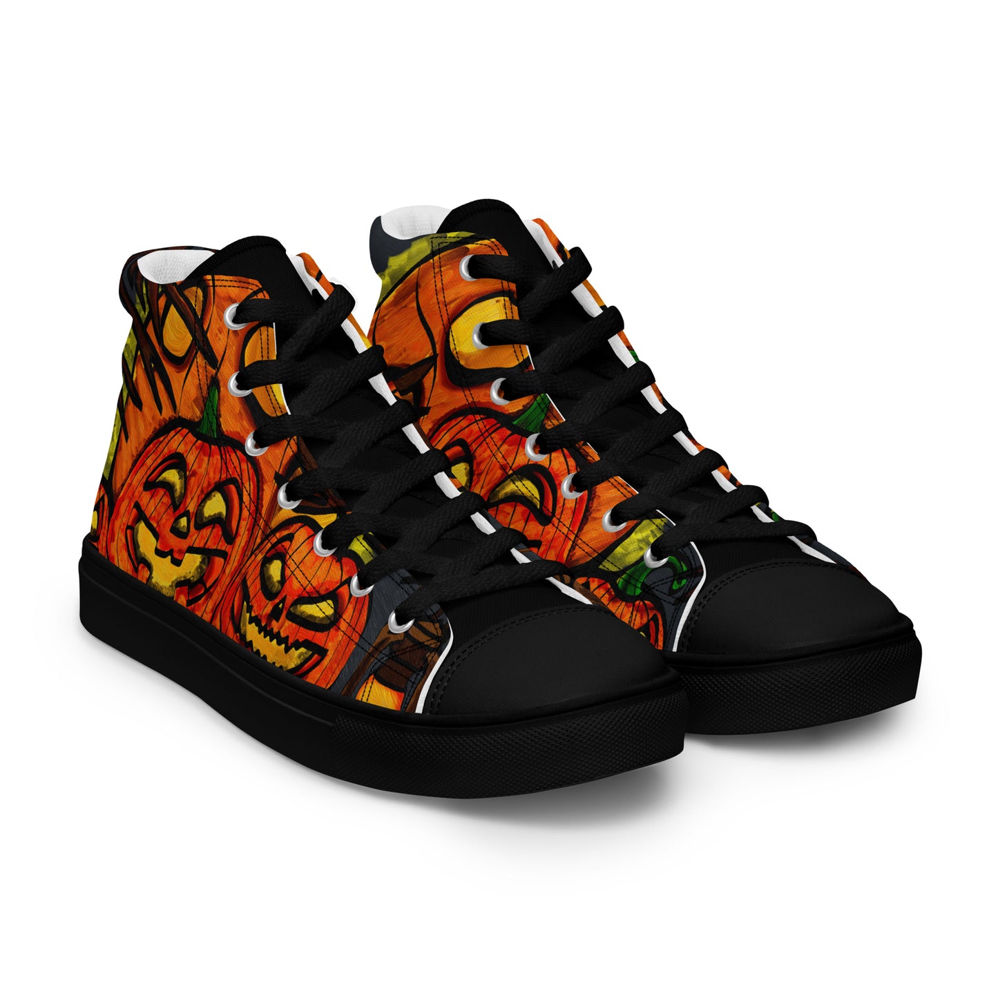 MoonLight Pumpkins Men’s High Tops