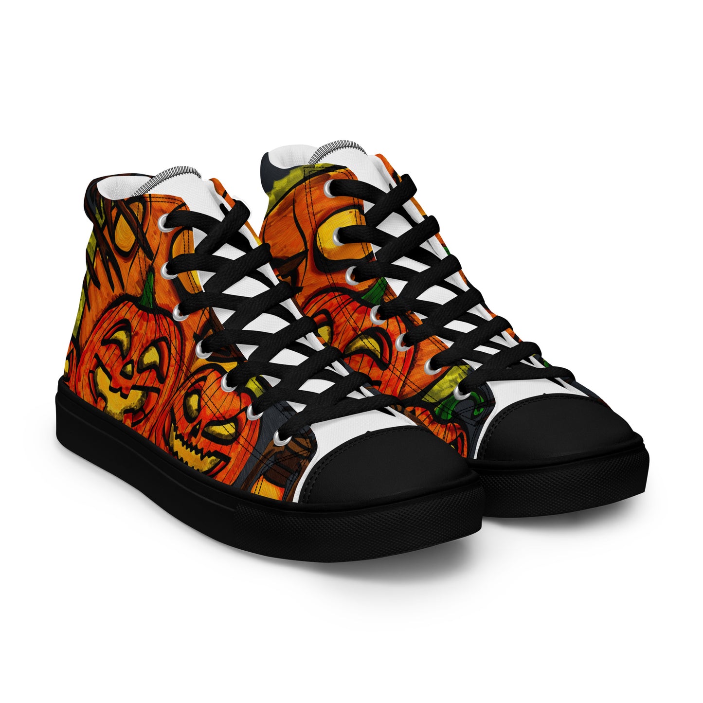 MoonLight Pumpkins Men’s high top