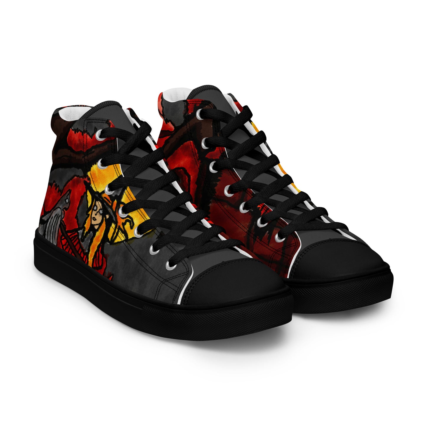 Moonlit Witch's Men’s high top